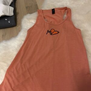 Anvil medium peach tank top